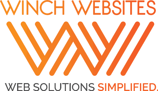 Winch Websites logo with byline Winch Websites logo with byline